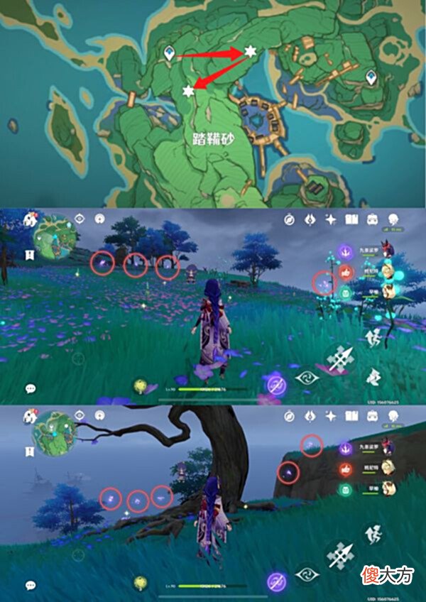 【游戏世界】《原神》晶蝶捕捉密集点与晶核作用分享