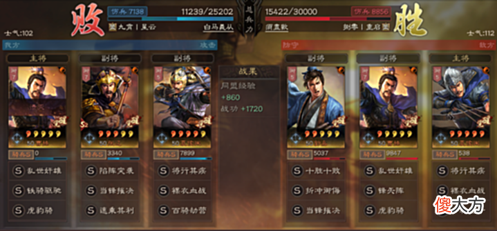 【游戏世界】三国志战略版: 版本之子渊骑, 前期爆头乱杀, 后期吃98无敌!