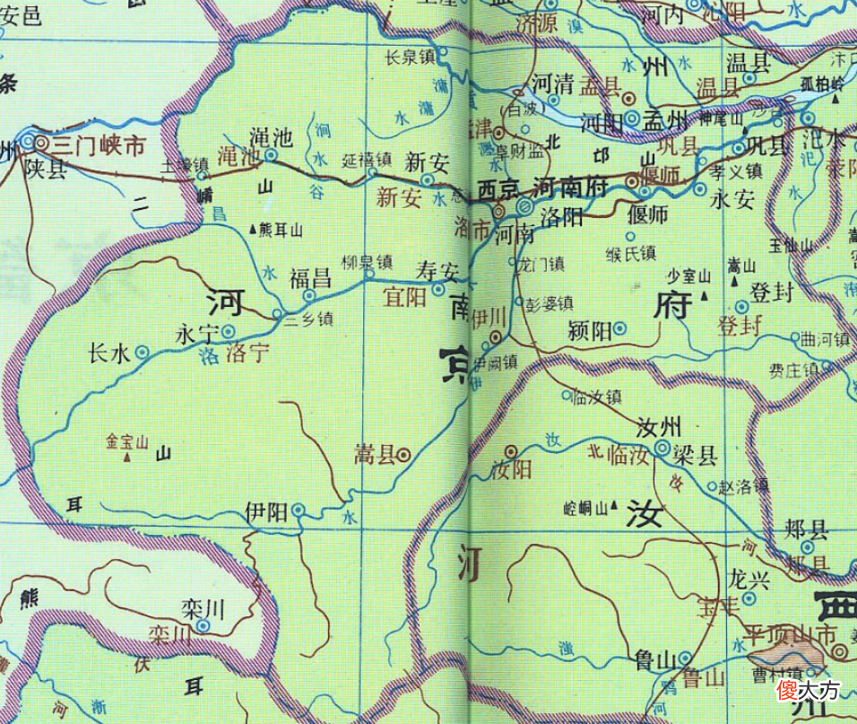 为何能使洛阳成为被黄河贯穿的城市 洛阳在黄河以南