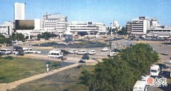 【爱历史】老照片: 90年代的山东泰安, 岱北市场、东岳大街、泰山大桥