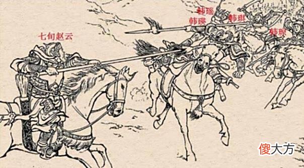 【历史故事】三国二十四枪将武力排名，看看用枪的猛将都有谁？