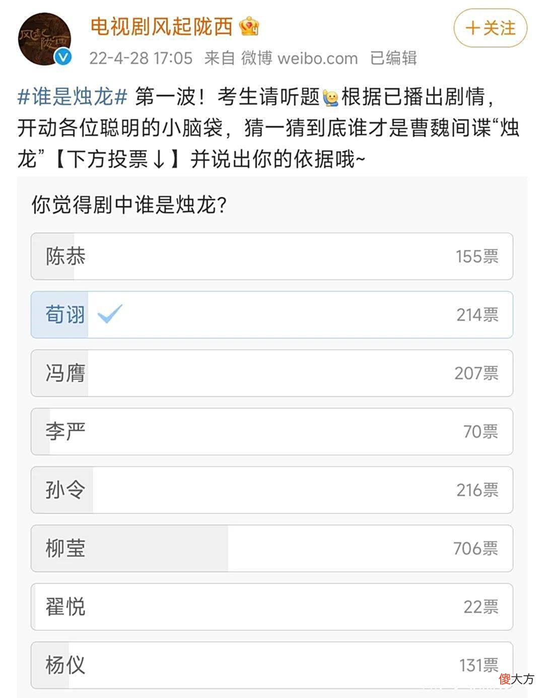 【爱历史】《风起陇西》烛龙就是高堂秉!多处暗示十分明显,让人无法反驳