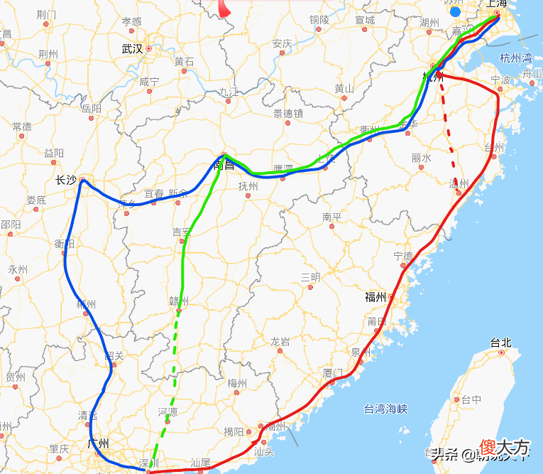 上海和深圳之间的动车为什么那么慢 上海到深圳高铁为什么那么慢