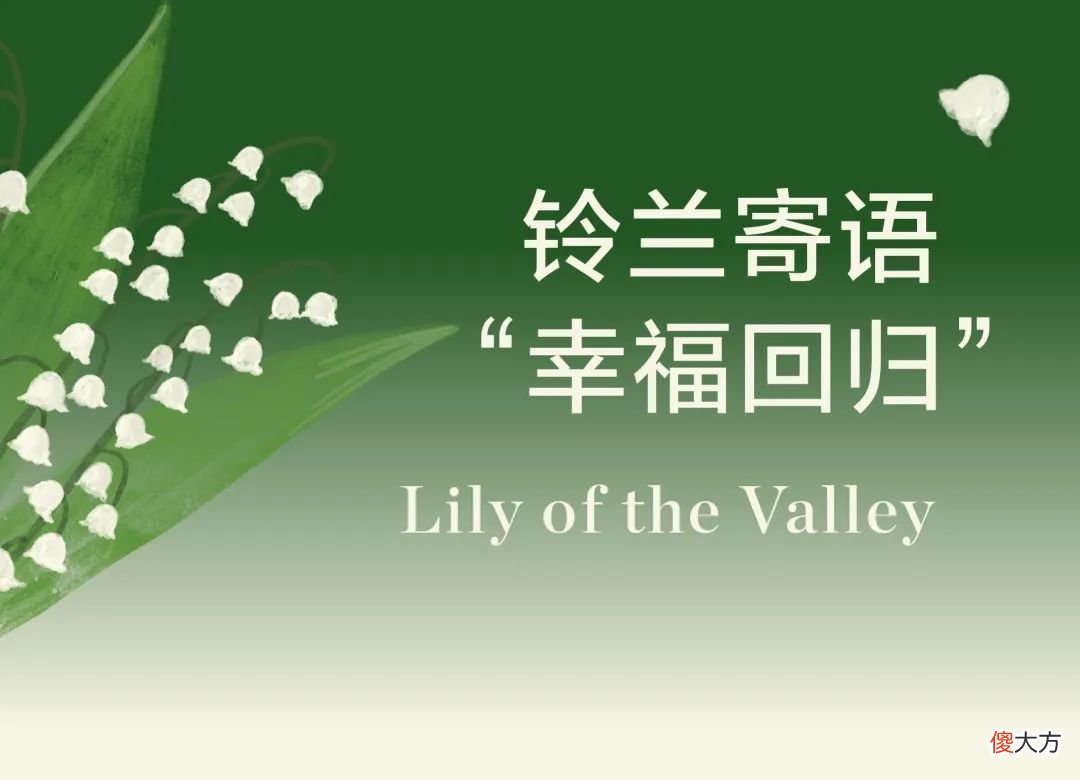 【时尚一点】幸运花园里的铃兰寄语，一起盼望“幸福归来”
