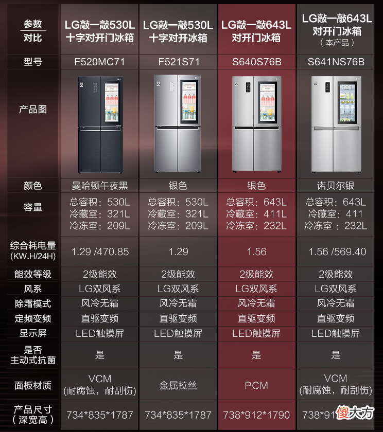 既容积大又新颖的冰箱什么样 容量大的冰箱