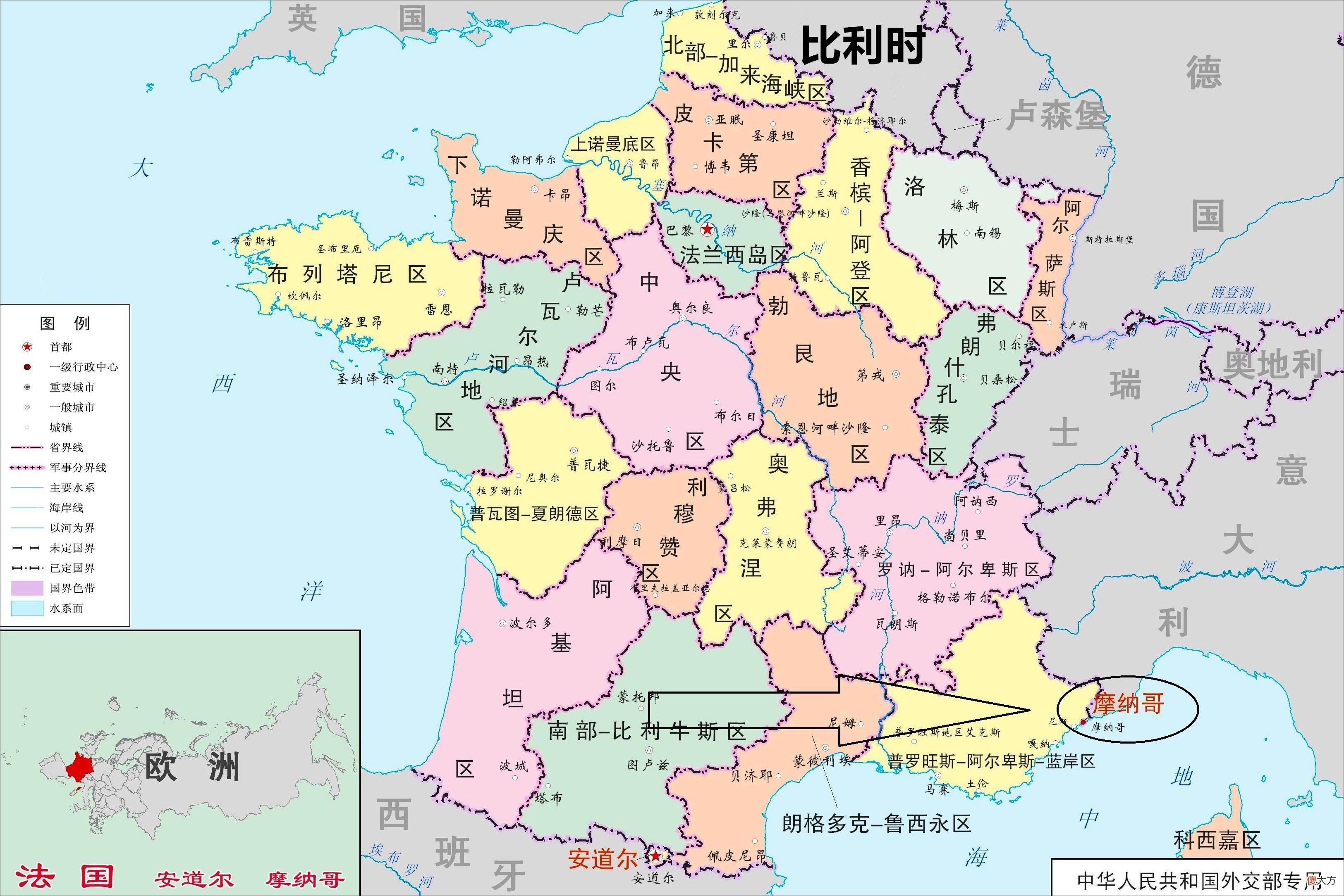 盘点世界上那些只有一点点海岸线的国家 世界上没有海岸线的国家