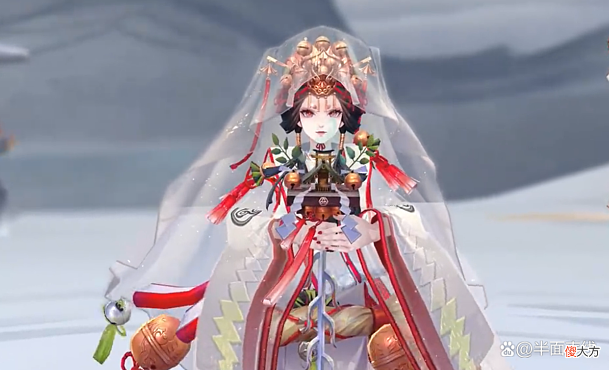 【游戏迷】阴阳师：铃彦姬花合战皮肤，魅惑红眼，玩家调侃铃铛成精