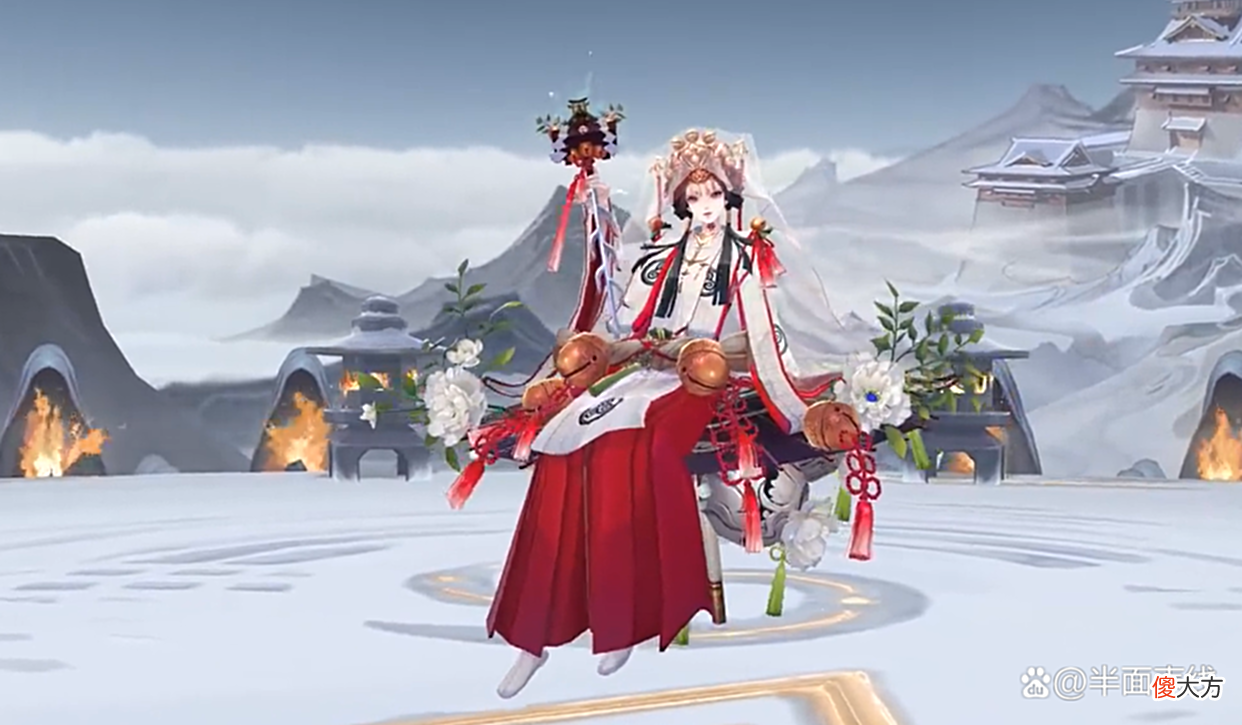 【游戏迷】阴阳师：铃彦姬花合战皮肤，魅惑红眼，玩家调侃铃铛成精