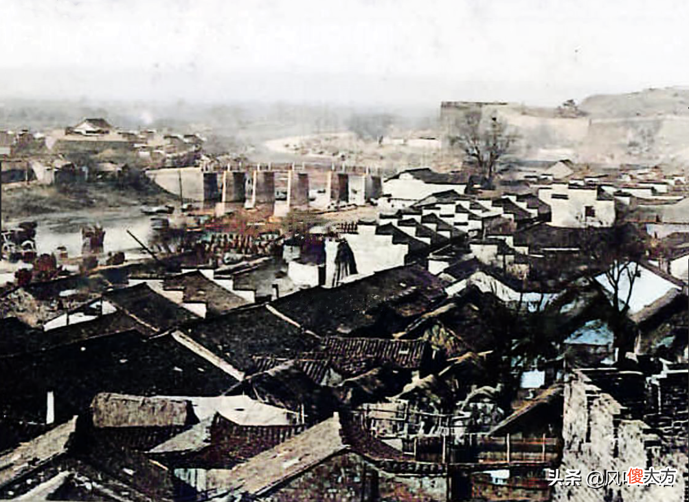 1911年的南京古城 历史古城南京