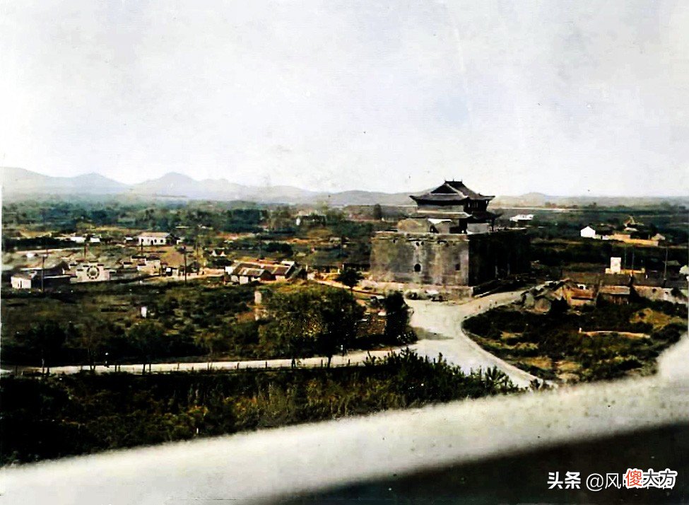 1911年的南京古城 历史古城南京