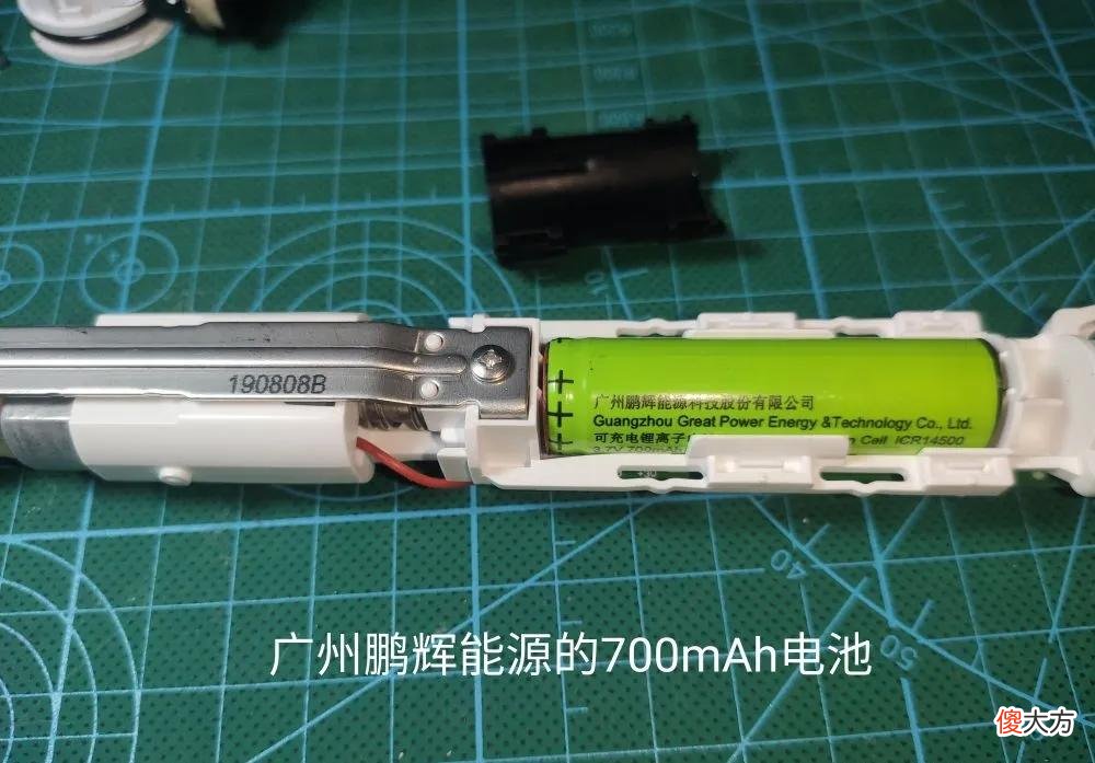 小米T500电动牙刷拆解 t500牙刷拆机