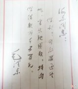 【爱历史】毛主席一张借条，让人泪目，字迹书写真安静，少跌宕，多沉稳