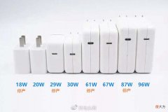 苹果67W和61W充电器有何区别 苹果61w和87w充电器有什么区别