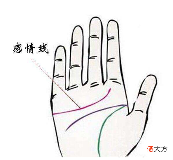 手相感情线全解