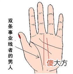 男人事业线图解