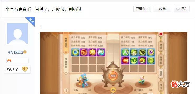 梦幻西游手游：大佬的任性合宠！拿8技能忘川与龙龟能得到什么？