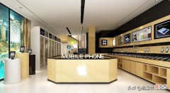 手机专卖店装修展示设计效果图 今年最流行的手机店装修效果图