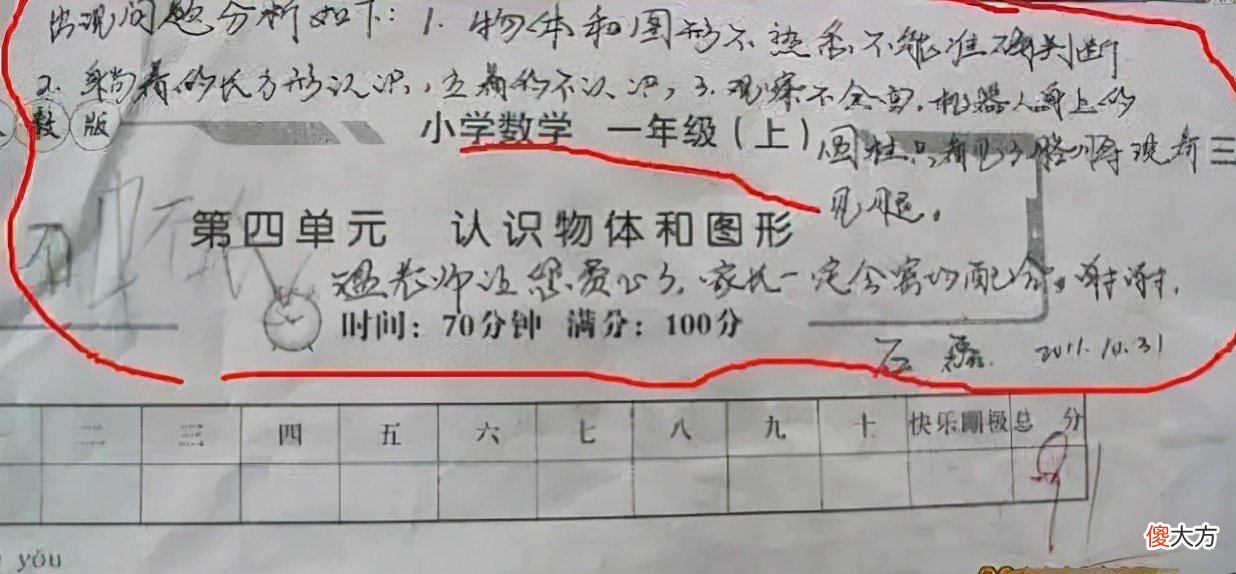 学霸家长在试卷上给老师的留言火了 老师说在试卷上家长留言怎么写