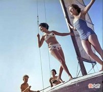 【爱历史】一组彩照带你回到苏联时代，看看那个时期的美人