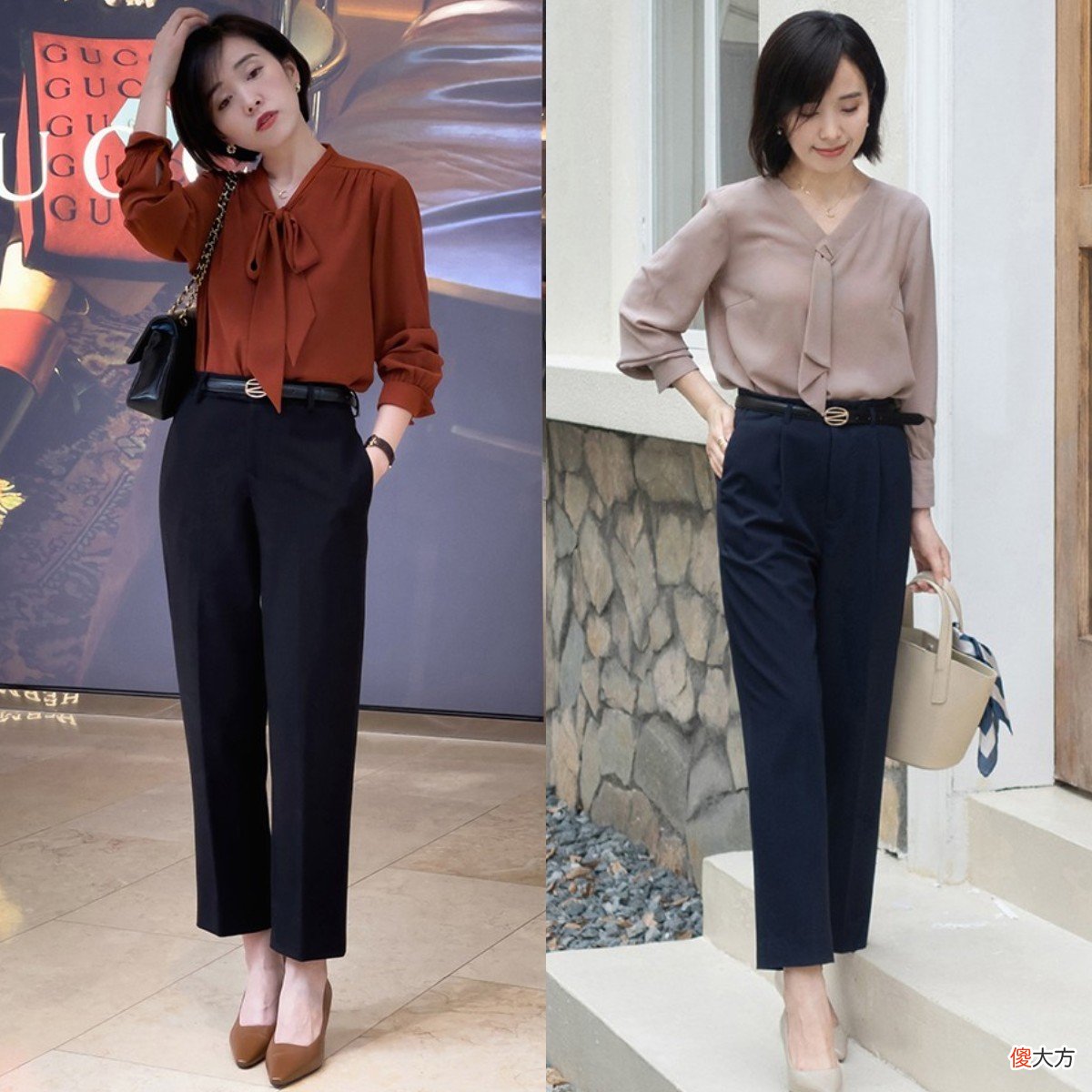 【时尚一点】职场女性必备的“烟管裤”，怎么穿才能更显高级？