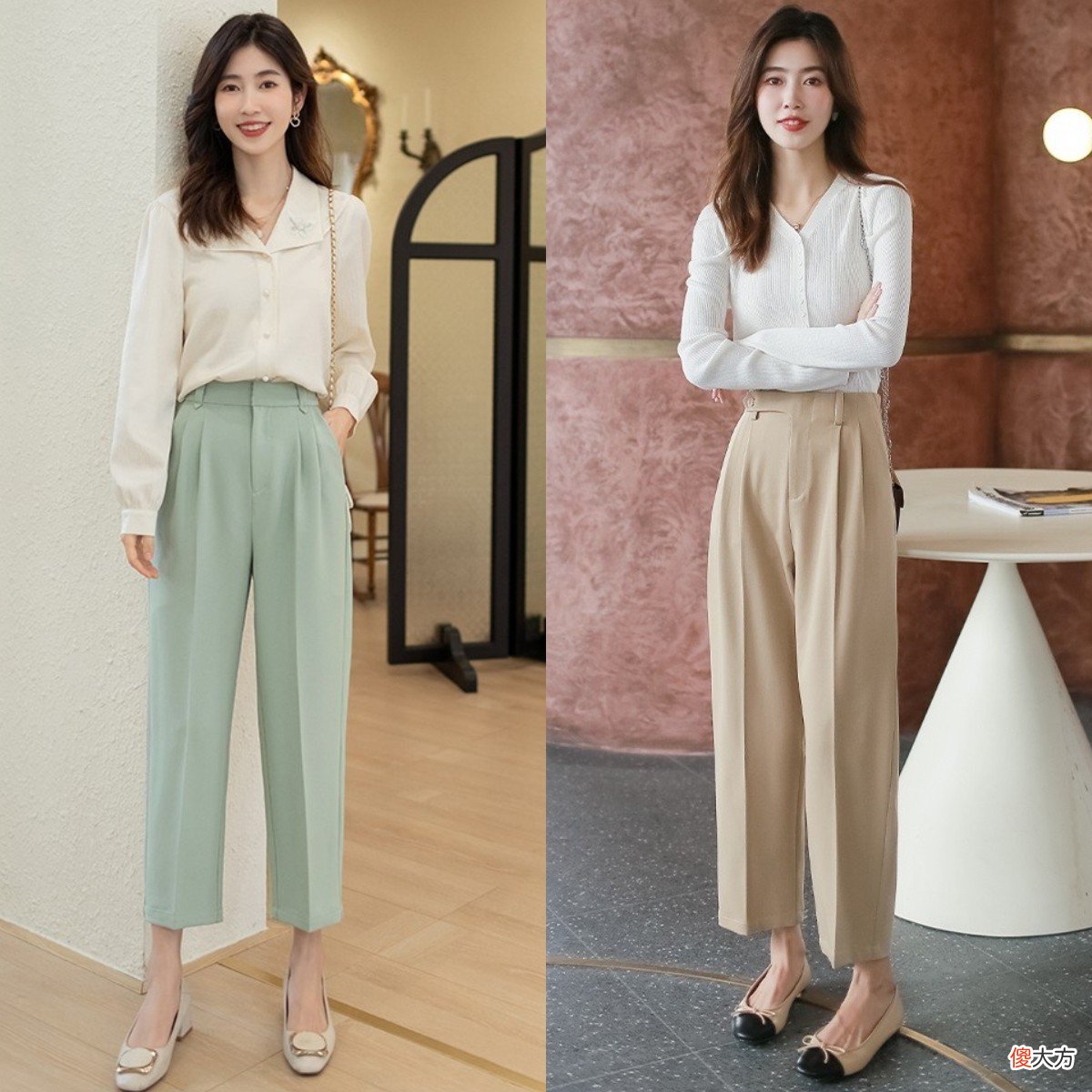 【时尚一点】职场女性必备的“烟管裤”，怎么穿才能更显高级？