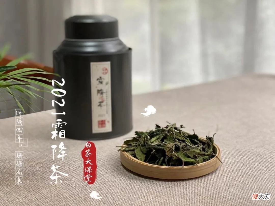 今年的秋白茶刚刚到手 秋天 白茶