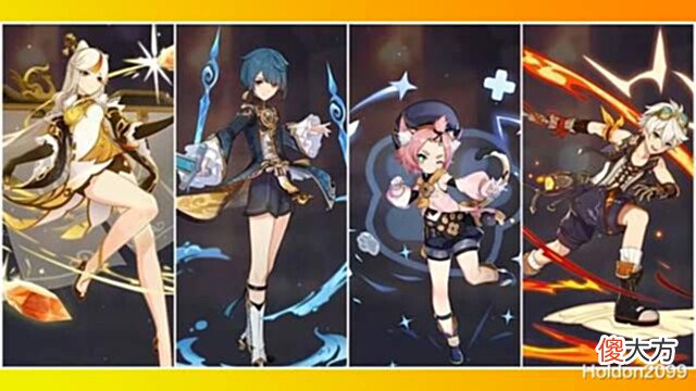 【游戏世界】原神杂谈 最强全四星战队推荐 0氪金也可能踏平提瓦特
