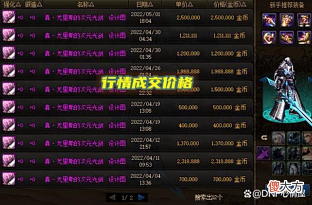 【游戏迷】DNF：新魔盒加入武器幻化模具！拍卖行可交易，好看的远古粉涨了