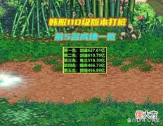 【游戏迷】DNF：鬼剑士职业屠榜！一阵雨110级打桩比赛结束，前5名成绩出炉