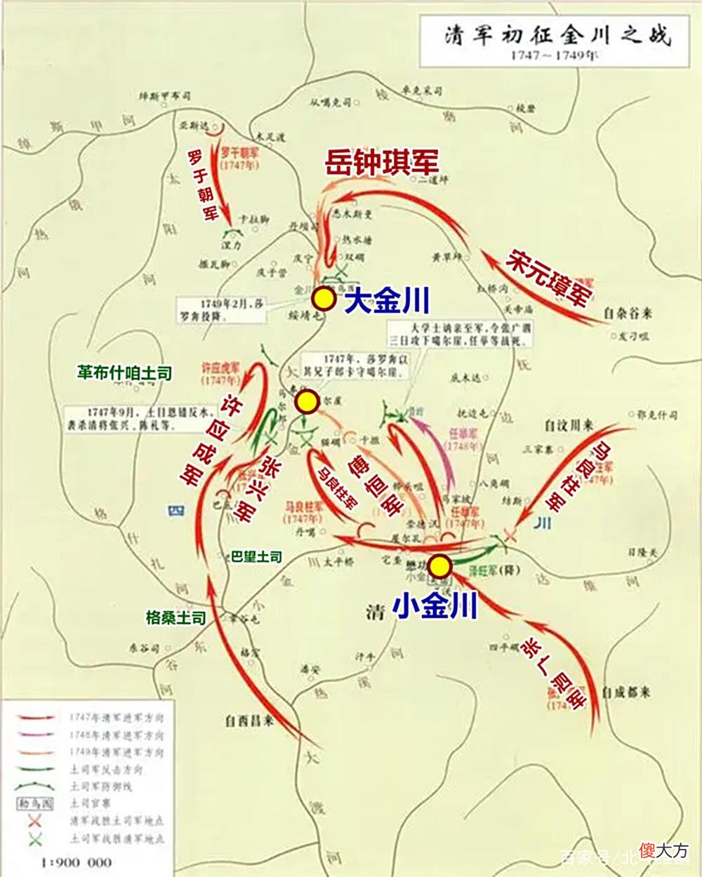 【爱历史】大小金川之战，清朝惨胜，但是对中国的意义却是超乎想象