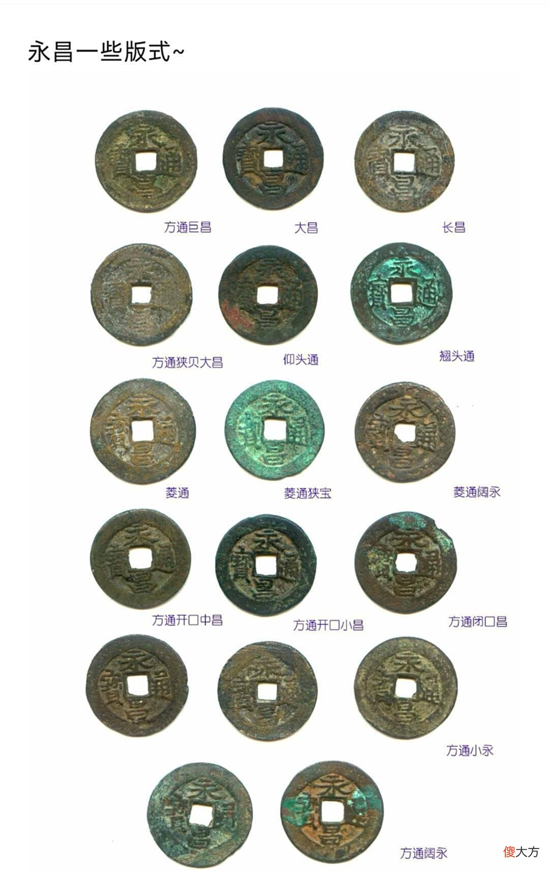 【爱历史】永昌通宝版别