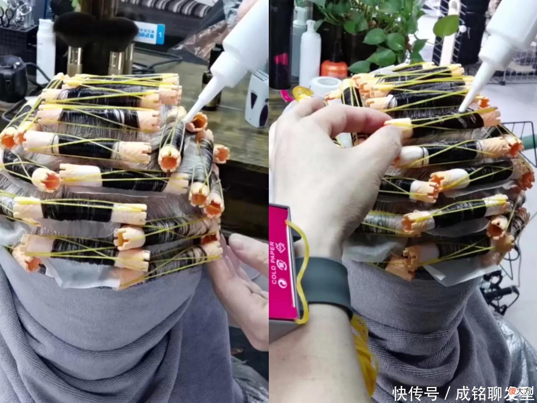 【就爱时尚】老人白发多发量少，试试这款冷烫小卷发型，不伤发好打理又显发量