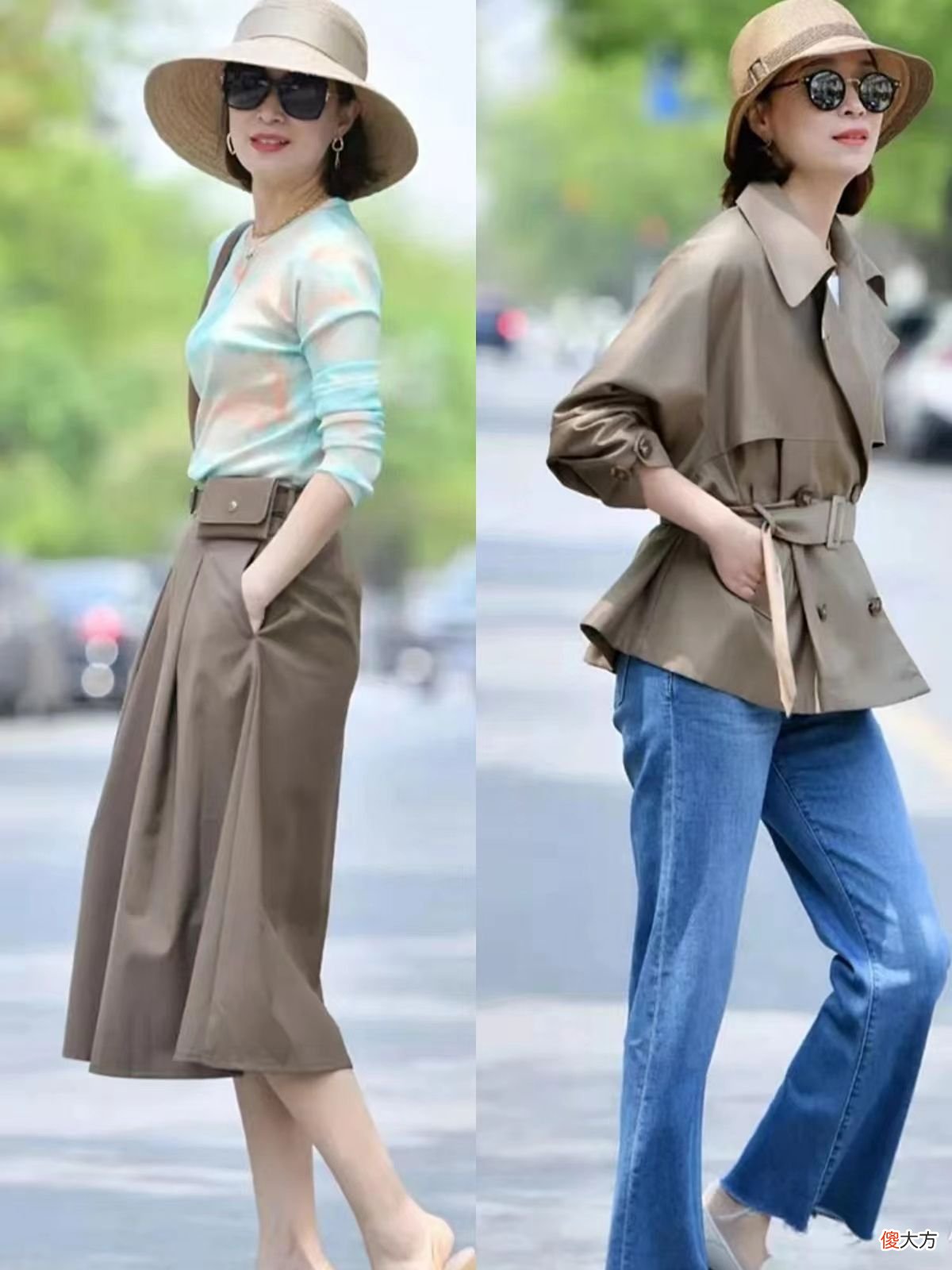 【时尚一点】真正会穿衣的成熟女人，出门戴帽子、留白一样不落，优雅又年轻