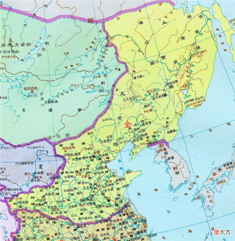 跟宋朝打得热闹的辽国和金国 宋朝时辽国和金国是现在的哪里