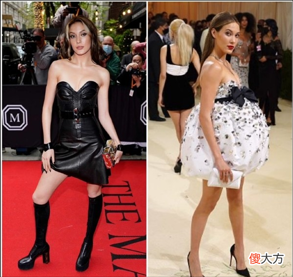 【就爱时尚】谷爱凌再登红毯风格大变！穿LV抹胸皮裙高调亮相，却没有生图惊艳