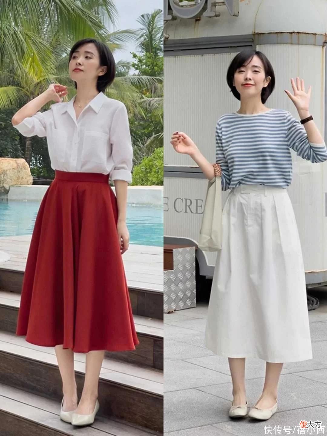 【时尚一点】想摆脱夏日的沉闷感？今年多尝试“露脚踝”穿搭造型，简单还显瘦