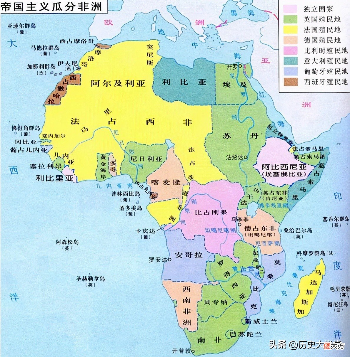 非洲那么多国家 非洲有多国家