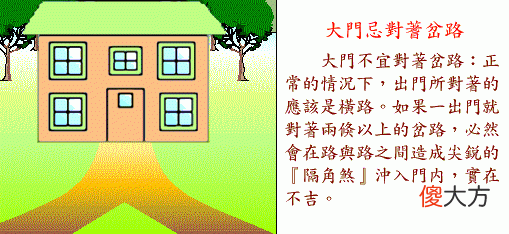 阳宅风水图解——建筑忌讳篇