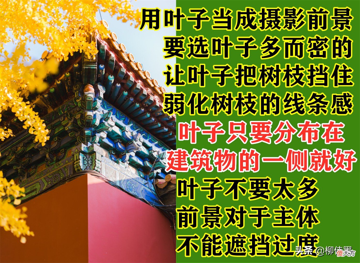 摄影小技巧效果大改变 摄影表现技巧
