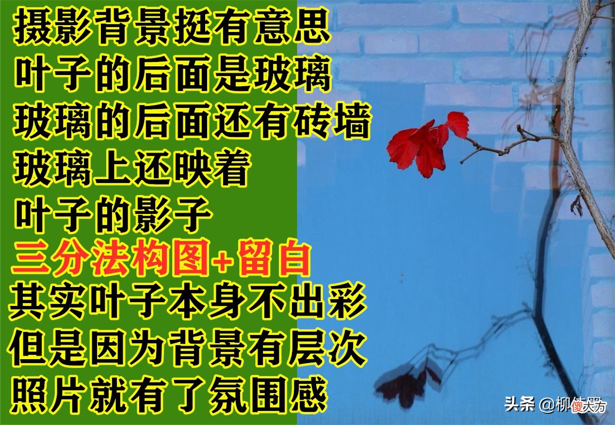 摄影小技巧效果大改变 摄影表现技巧