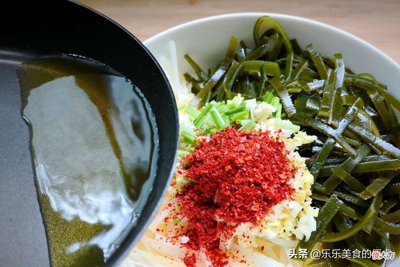 色香味俱全的凉拌海带丝 凉拌海带丝的味道
