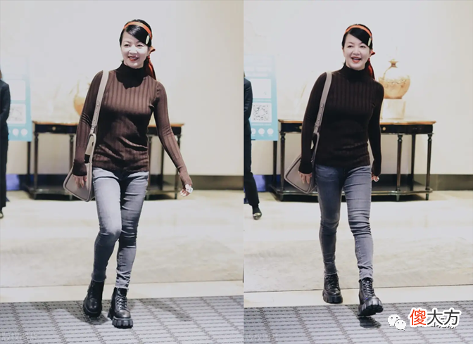【时尚一点】阿雅的审美倒退，不上班班穿紧身裤暴露身材缺陷，戴头巾像包租婆