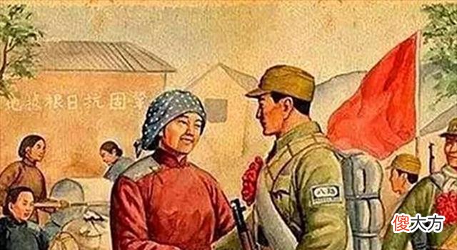【历史故事】18岁少女为救八路军战士假扮妻子，40年后再次相见，战士如何报恩