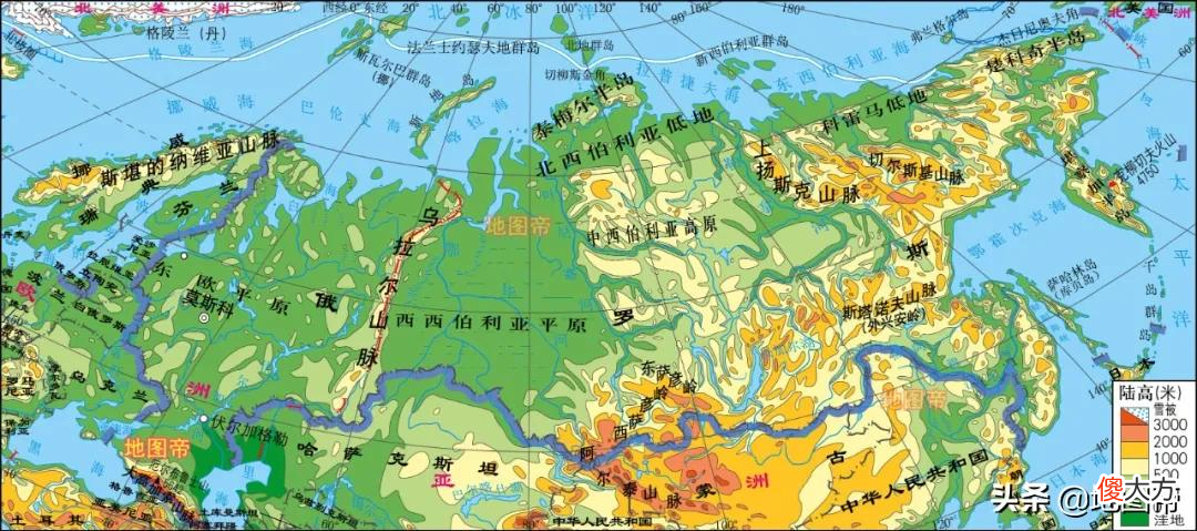 横跨两大洲的国家有哪些 世界上唯一横跨两大洲的国家