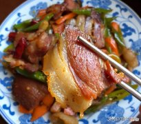 炒腊肉不要切了就炒 腊肉可以炒不
