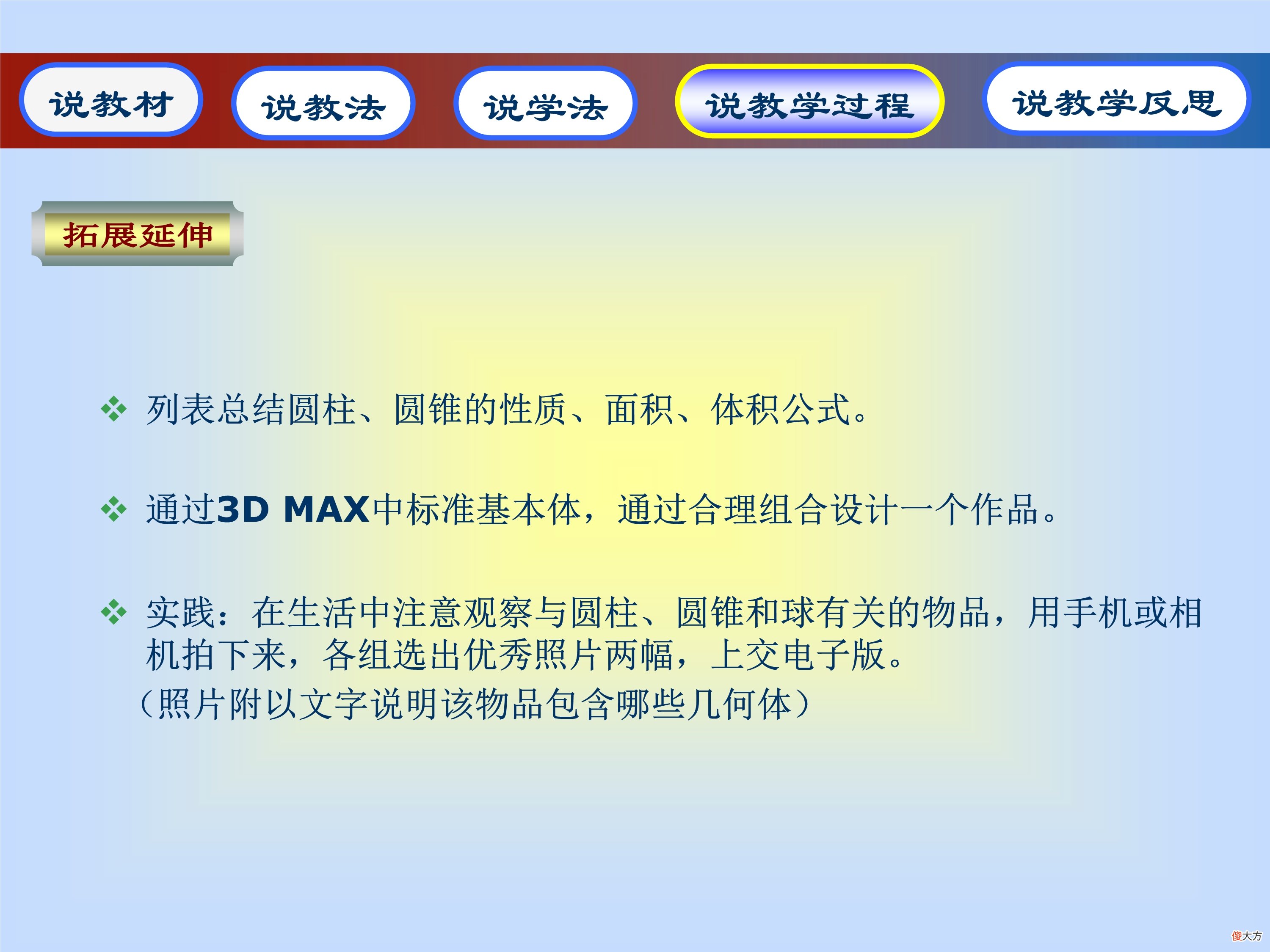 圆锥的体积与表面积 圆锥的体积 表面积