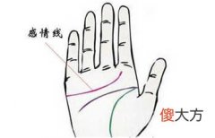 手相图解-感情线上长痣有什么含义？