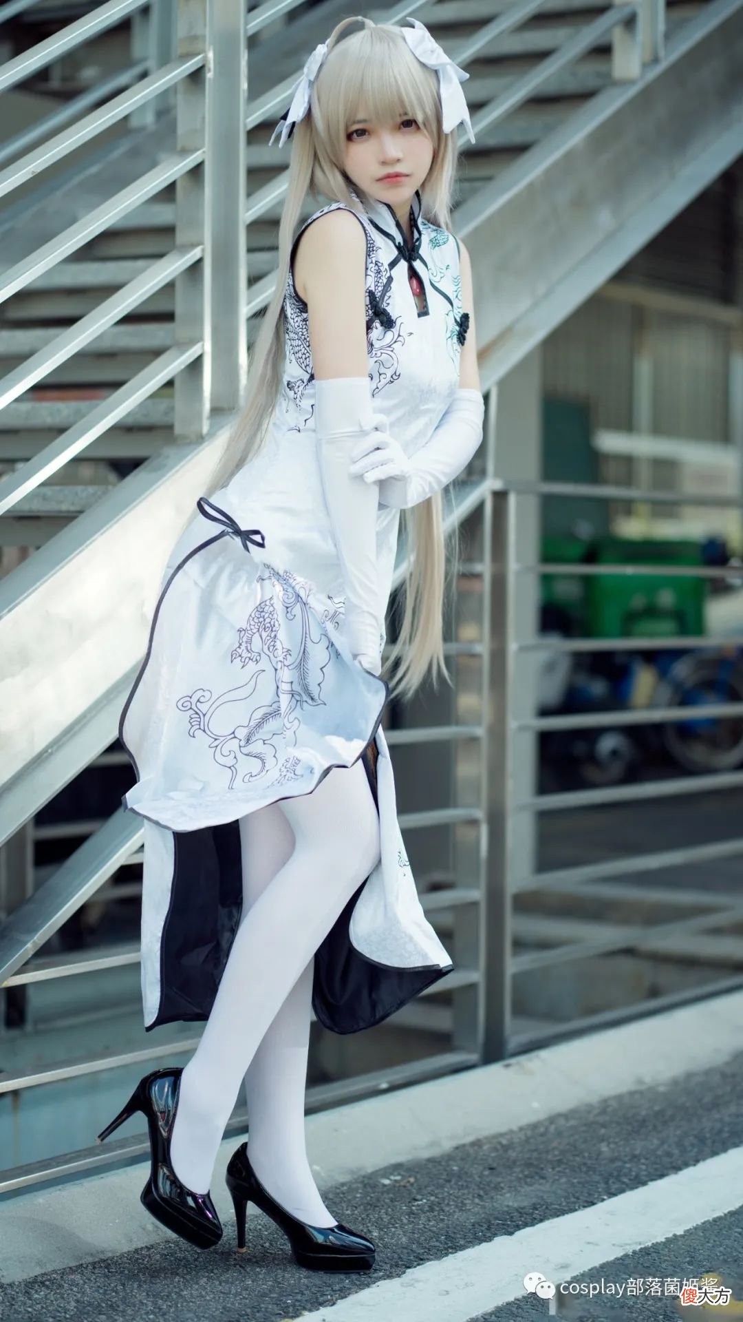 【就爱时尚】cos：穹妹旗袍唯美场照@疯了个猫