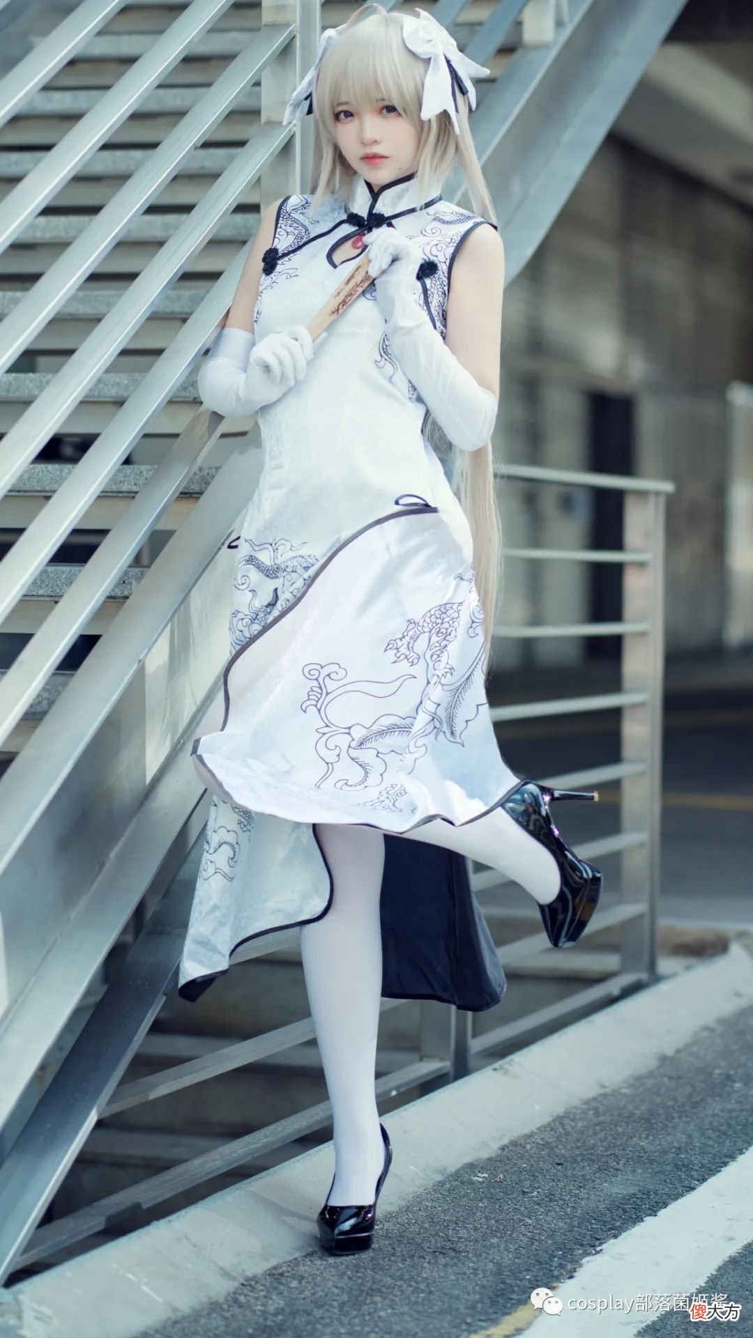【就爱时尚】cos：穹妹旗袍唯美场照@疯了个猫