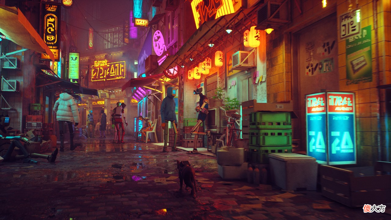 【游戏世界】独立游戏《Stray》确认今年夏天推出，一款在赛博朋克世界里的流浪猫模拟器